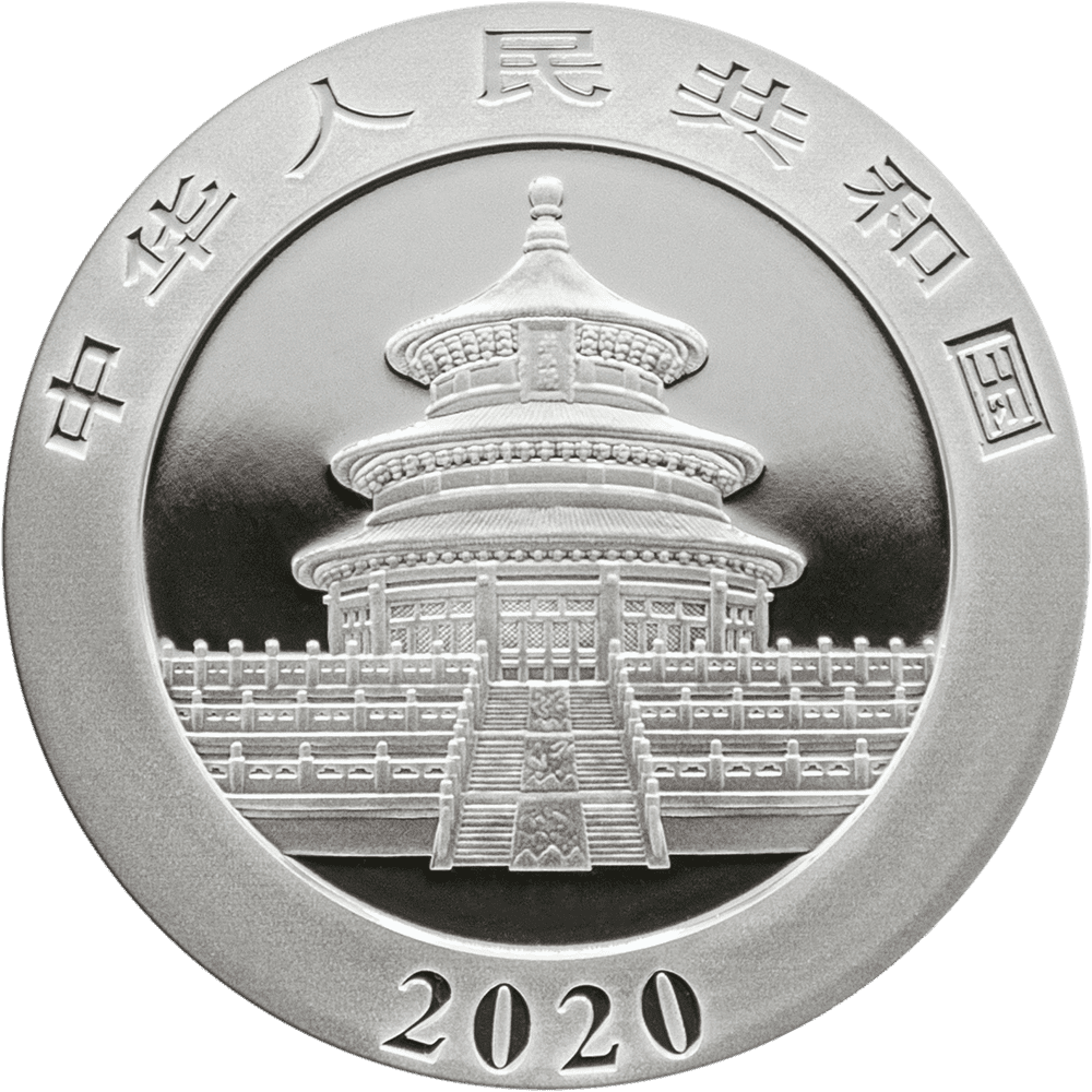 30 Gramm Silbermünze China Panda (diverse Jahrgänge)