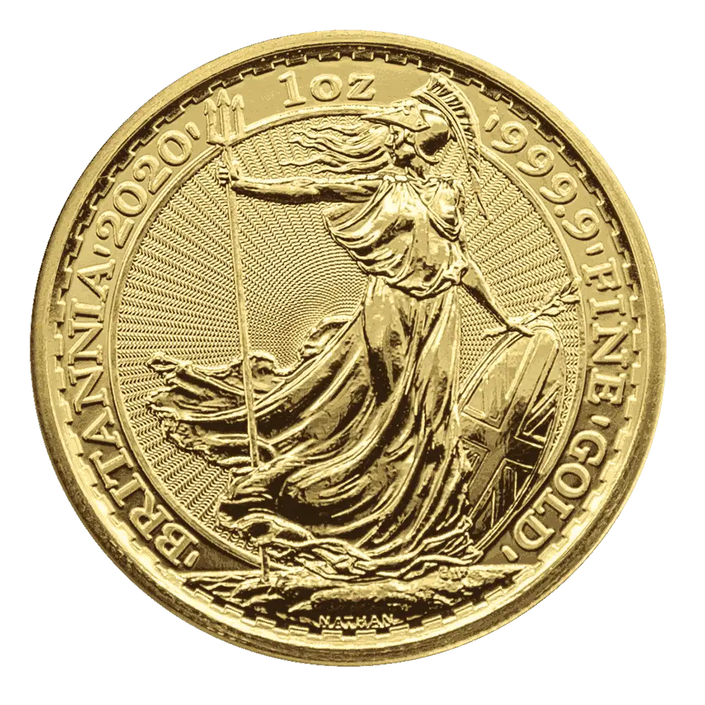 1 Unze Goldmünze Britannia (diverse Jahrgänge)