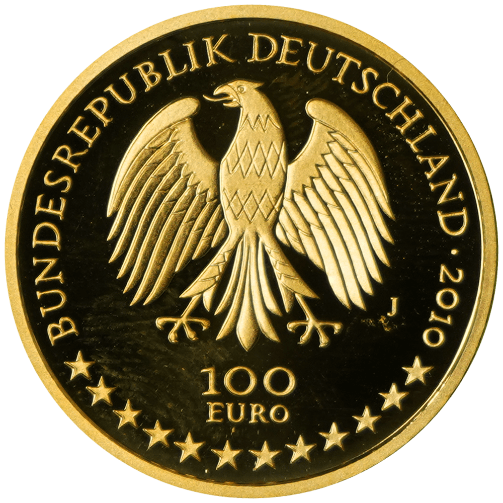 100 Euro Goldgedenkmünze Deutschland – verschiedene Jahrgänge