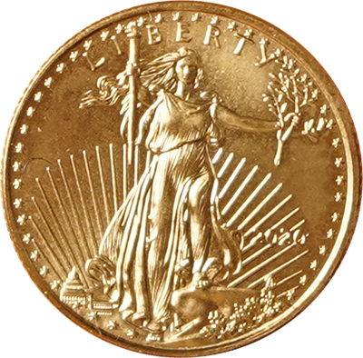 1/10 Unze Goldmünze American Eagle