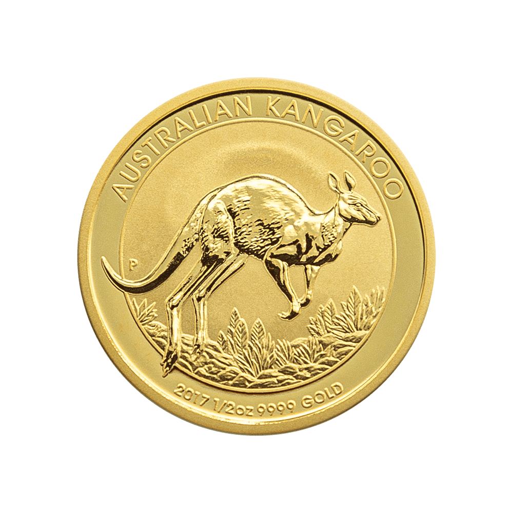 1/2 Unze Goldmünze Känguru Nugget (diverse Jahrgänge)