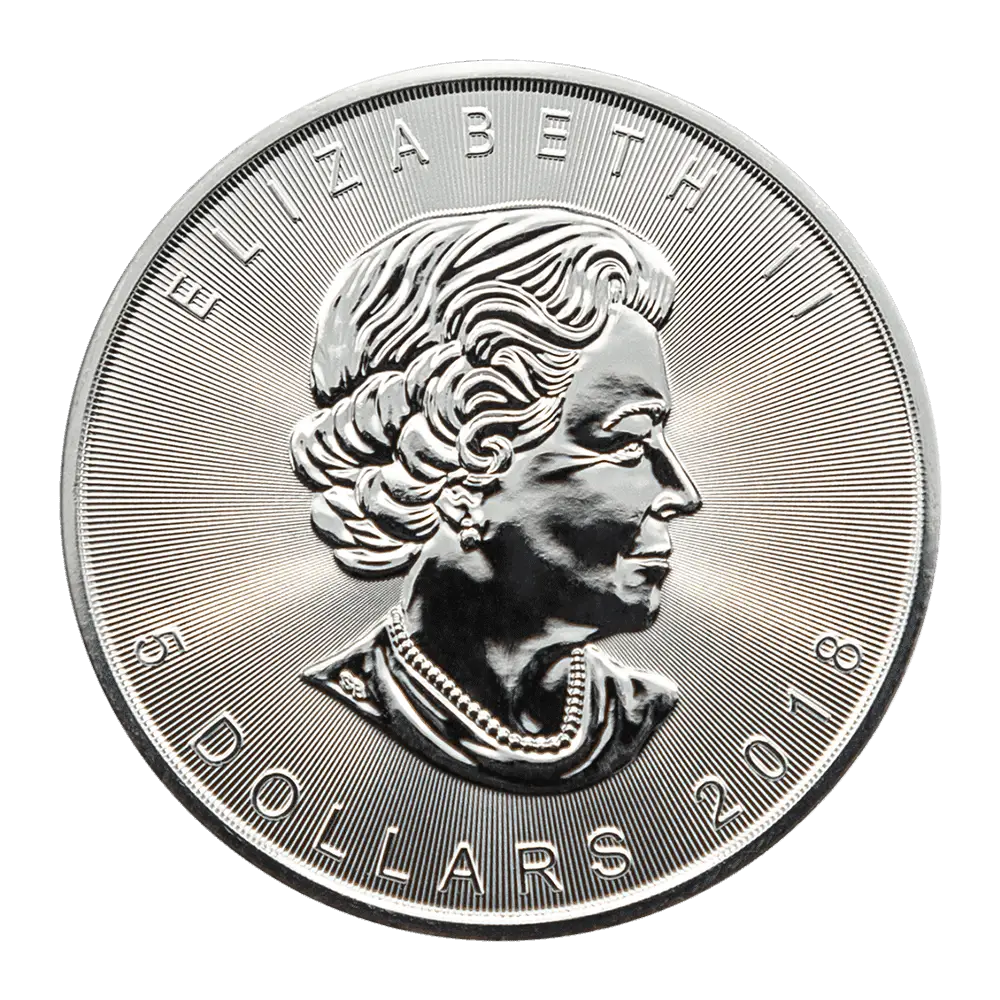 1 Unze Silbermünze Maple Leaf (diverse Jahrgänge)