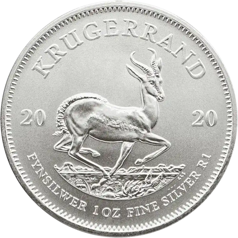 1 Unze Silbermünze Krügerrand (diverse Jahrgänge)