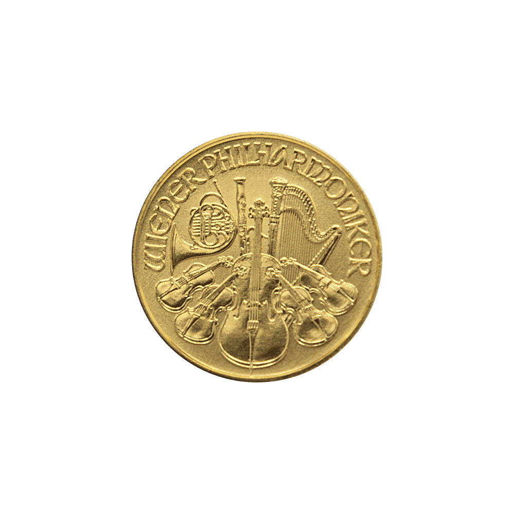 1/10 Unze Goldmünze Wiener Philharmoniker (diverse Jahrgänge)