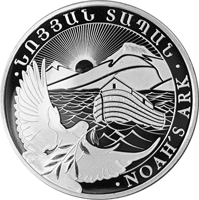 1 Unze Silbermünze Arche Noah verschiedene Jahrgänge
