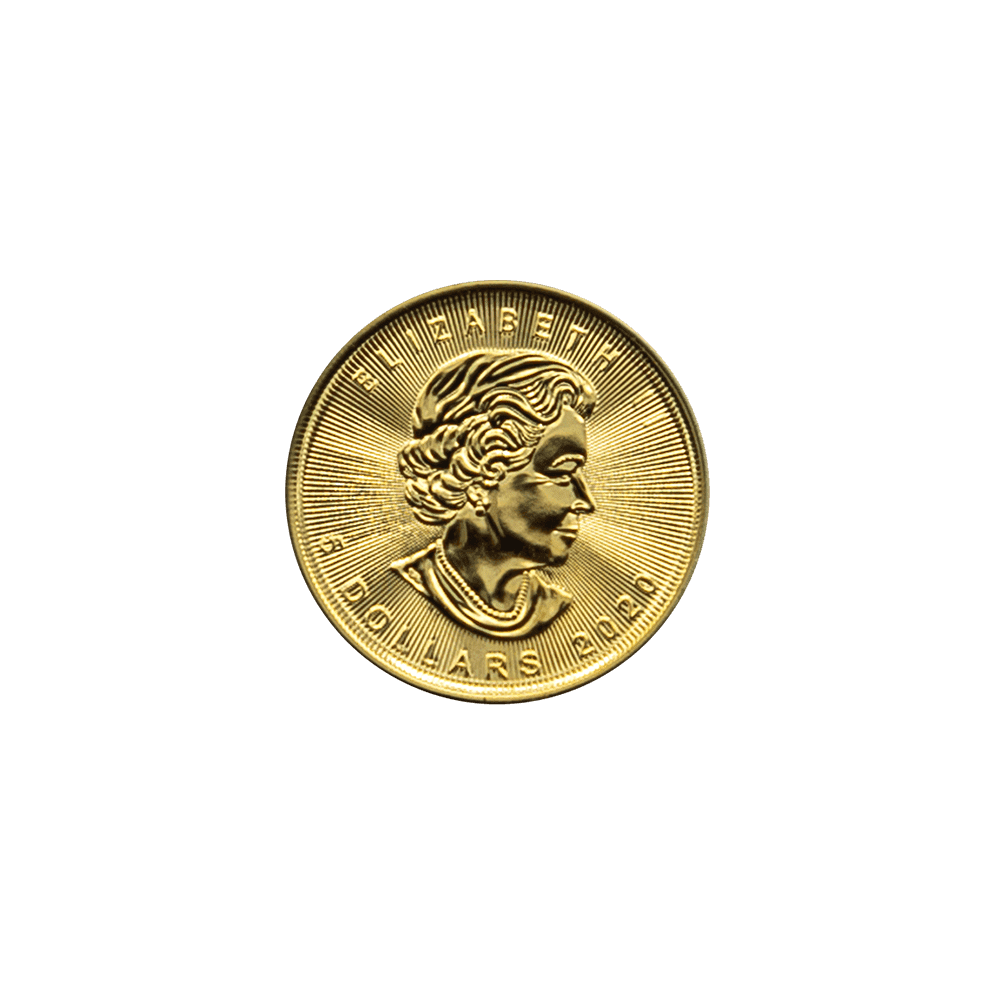 1/10 Unze Goldmünze Maple Leaf (diverse Jahrgänge)