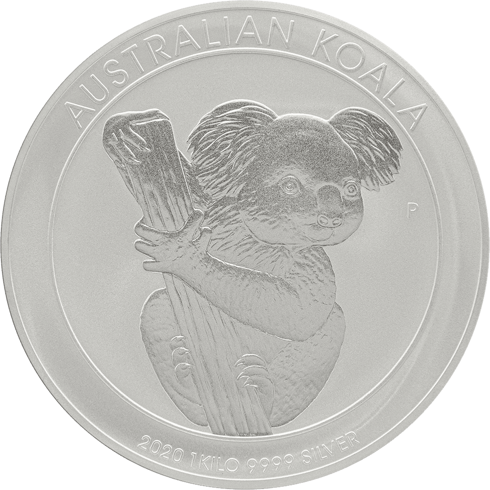 1000 Gramm Silbermünze Australien Koala ( verschiedene Jahrgänge) - Differenzbesteuert