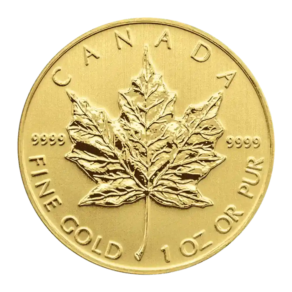 1 Unze Goldmünze Maple Leaf (diverse Jahrgänge)