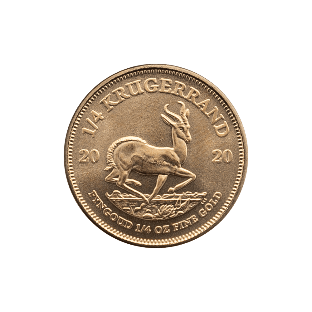 1/4 Unze Goldmünze Krügerrand (diverse Jahrgänge)