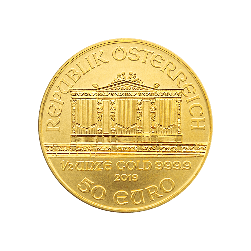 1/2 Unze Goldmünze Wiener Philharmoniker (diverse Jahrgänge)