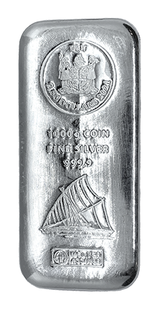 1kg Silberbarren (diverse Hersteller)