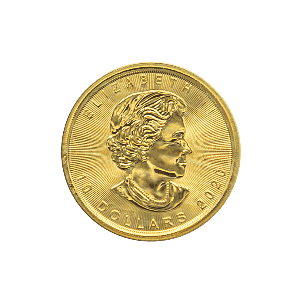1/4 Unze Goldmünze Maple Leaf (diverse Jahrgänge)