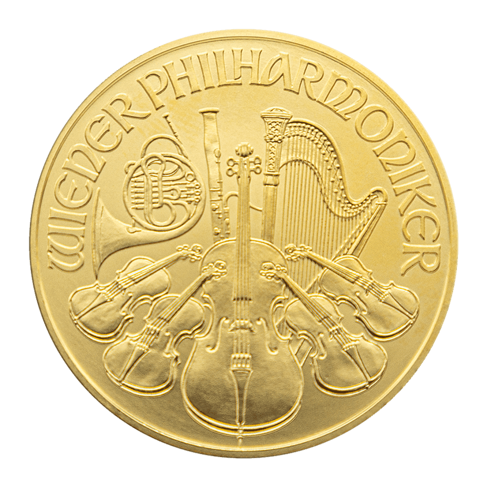 1 Unze Goldmünze Wiener Philharmoniker (diverse Jahrgänge)