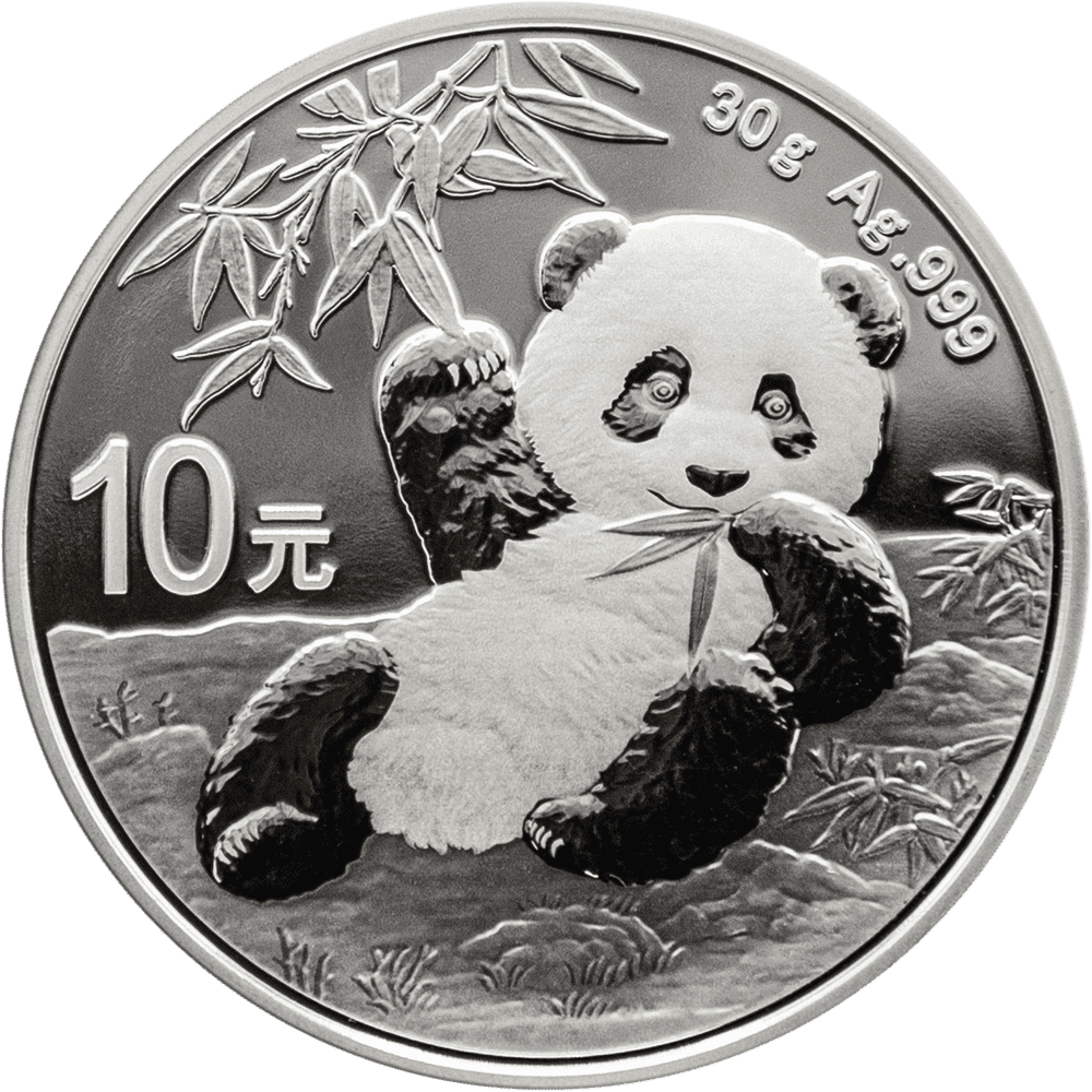 30 Gramm Silbermünze China Panda (diverse Jahrgänge) - Differenzbesteuert